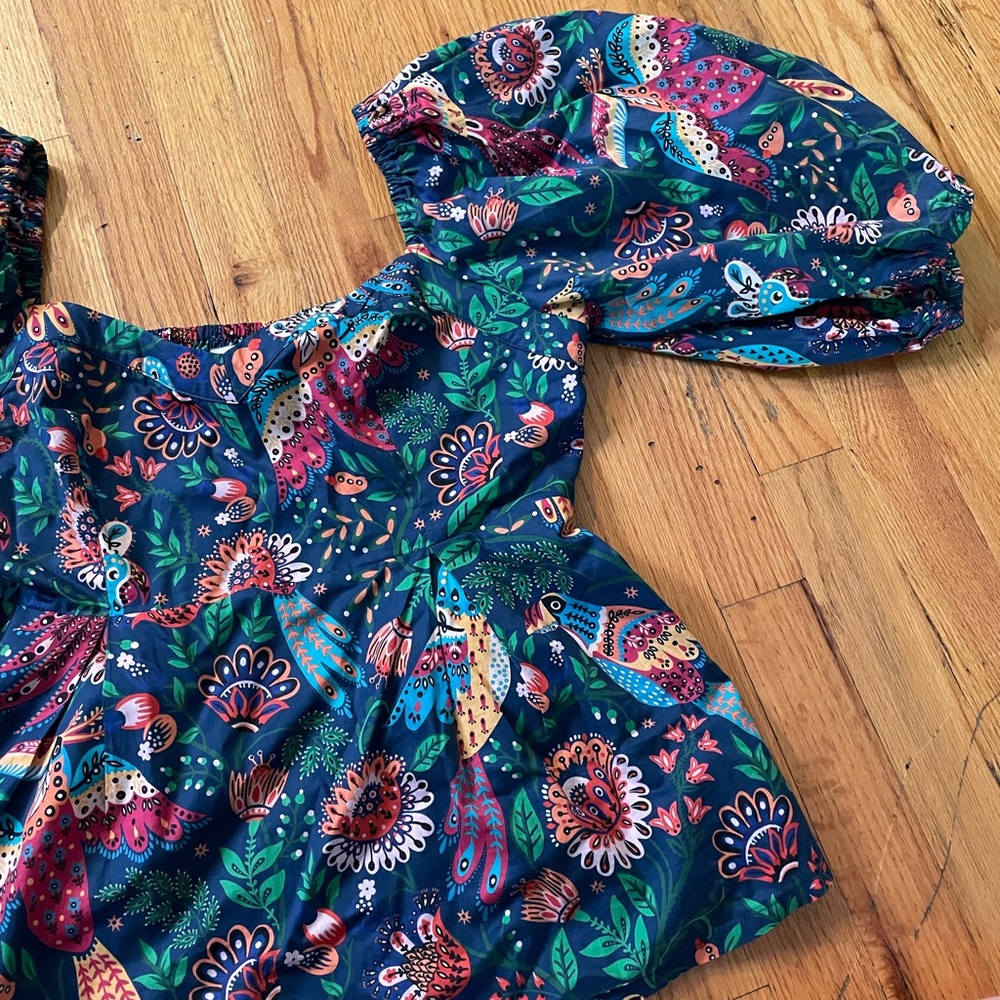 FARM Rio Multicolor Printed Blouse G000 - Picture 8 of 9